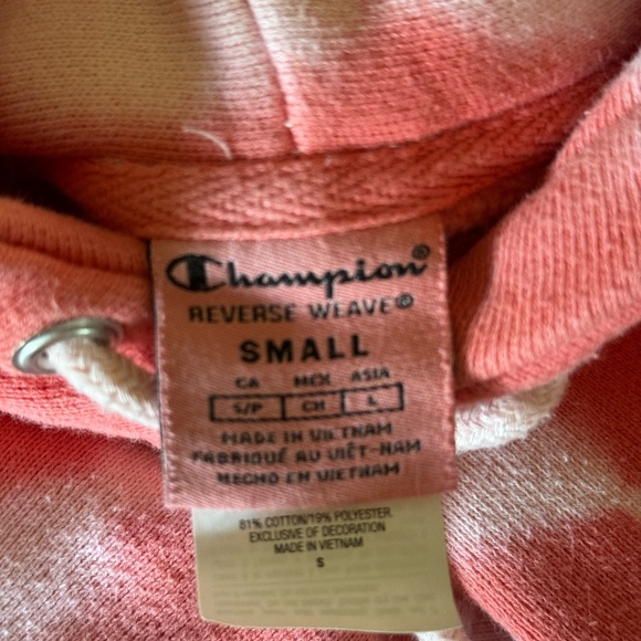 Champion - Tie-dyed Hoodie - S - Picture 5 of 6